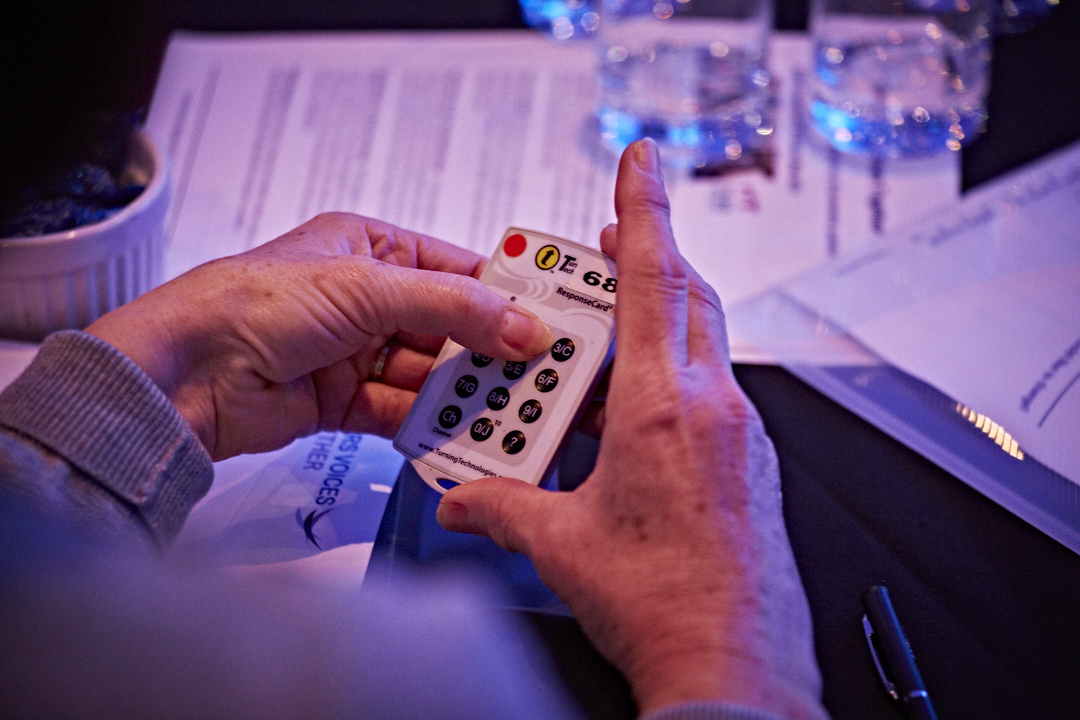 Audience response system